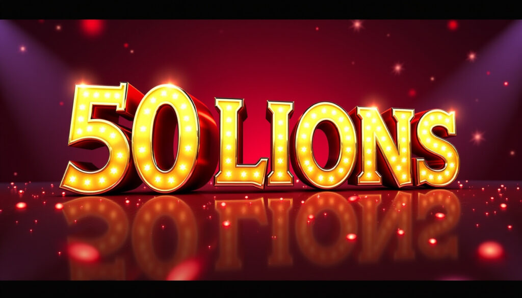 50 Lions Slot Machine Online