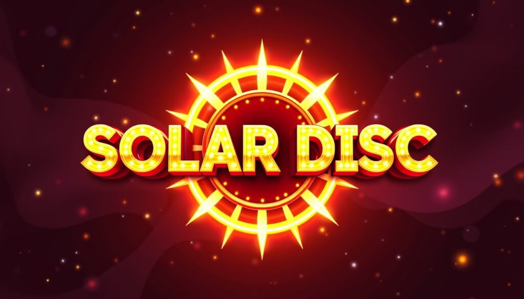 Solar Disc Slot Machine Online