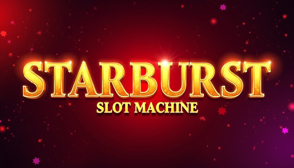 Starburst Slot Machine Online