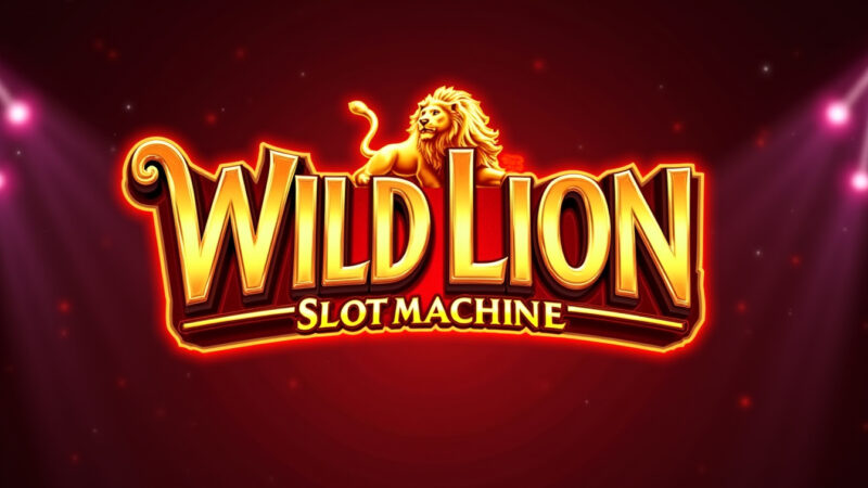 Wild Lion Slot Machine Online